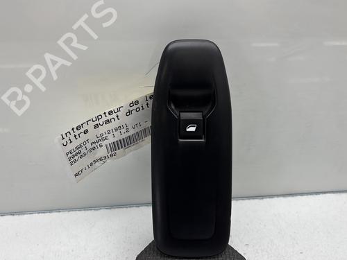 Used Right front window switch PEUGEOT 2008 I (CU_) 1.2 VTi (82 hp) 24450179