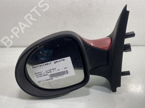 Used Left mirror RENAULT TWINGO II (CN0_) 1.2 16V (CN04, CN0B) (75 hp) 31212393