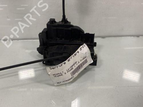 Rear right lock RENAULT MEGANE III Hatchback (BZ0/1_, B3_) 1.5 dCi (BZ09, BZ0D, BZ1W, BZ29, BZ14) | BP19998874C99 