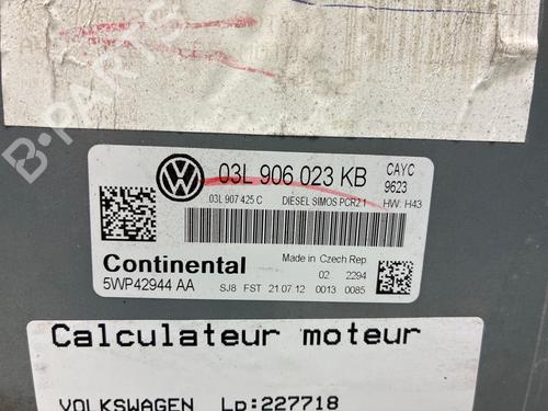 Engine control unit (ECU) VW BEETLE Convertible (5C7, 5C8) 1.6 TDI | BP38066267M57 - Image 4