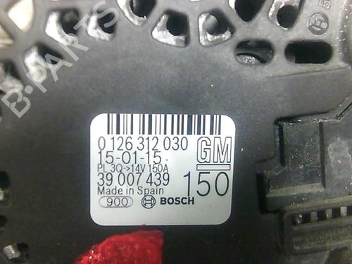 Alternator OPEL CORSA D (S07)  | BP19983319M7 
