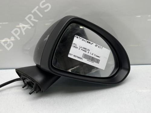 Right mirror OPEL CORSA D (S07) 1.3 CDTI (L08, L68) | BP21962339C27 