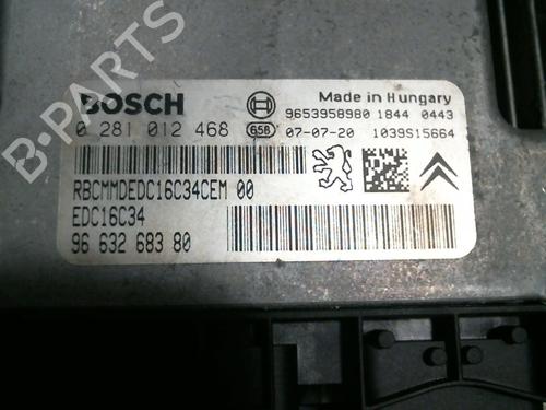 Engine control unit (ECU) CITROËN XSARA PICASSO (N68) 1.6 HDi | BP19983986M57 