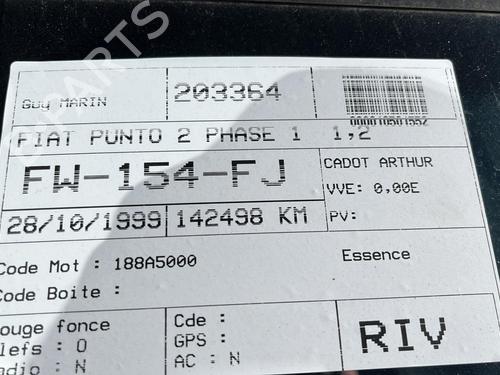 Engine FIAT PUNTO (188_) 1.2 16V 80 (188.233, .235, .253, .255, .333, .353, .639,... | BP20849023M1 