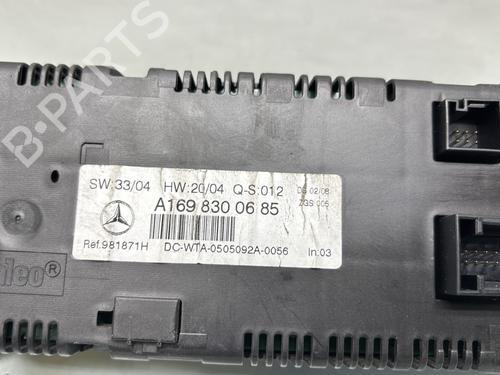 Used Climate control Climate control MERCEDES-BENZ A-CLASS (W169) A 180 CDI (169.007, 169.307) (109 hp) 32710305 32710305
