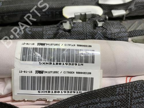 Right curtain airbag CITROËN C4 Picasso II 1.6 HDi / BlueHDi 115 | BP20025583C12 