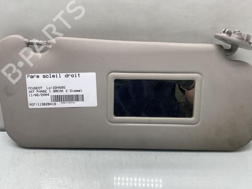 Used Right sun visor Right sun visor PEUGEOT 307 Break (3E) 2.0 HDI 110 (107 hp) 29842101 29842101