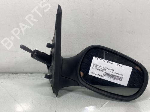 Used Right mirror RENAULT CLIO II (BB_, CB_) 1.2 (BB0A, BB0F, BB10, BB1K, BB28, BB2D, BB2H, CB0A,... (58 hp) 31213443