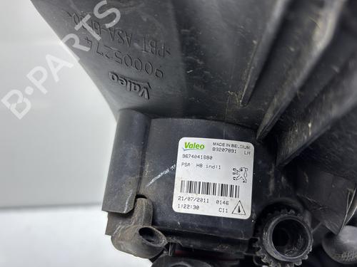 Left front fog light PEUGEOT 308 I (4A_, 4C_) 1.6 HDi | BP29465623C30 