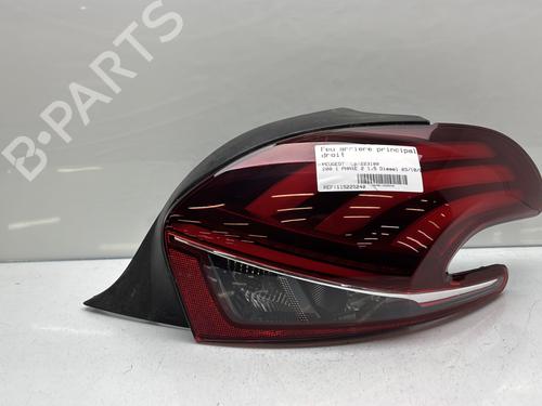 Used Right taillight PEUGEOT 208 I (CA_, CC_) 1.5 BlueHDI 100 (102 hp) 30443435