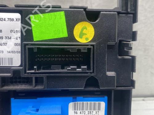 Climate control PEUGEOT 407 (6D_) 1.6 HDi 110 (6D9HZC, 6D9HYC) | BP19968836I5 
