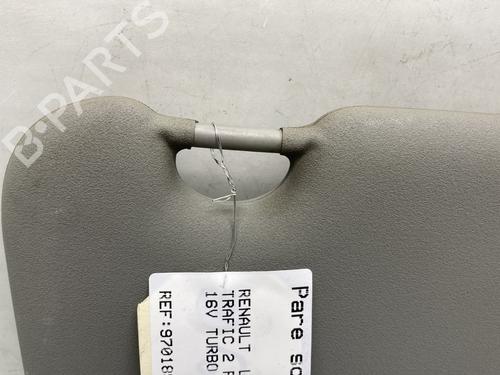 Right sun visor RENAULT TRAFIC II Van (FL) 2.0 dCi 90 (FL0H, FL00, FL01, FL0M, FL0P, FL0S) | BP22319480I2 