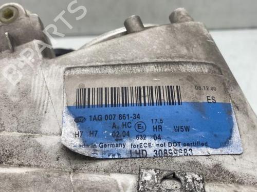 Right headlight VOLVO V40 Estate (645) 1.9 DI | BP19959538C29 