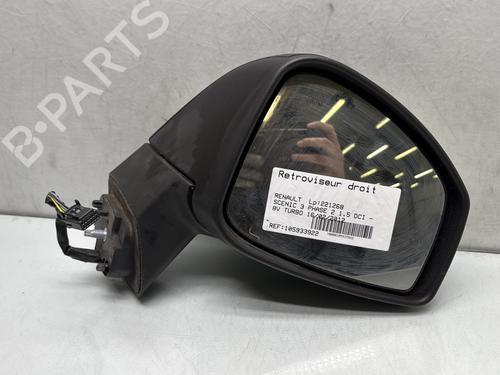 Used Right mirror RENAULT SCÉNIC III (JZ0/1_) 1.5 dCi (110 hp) 28280015