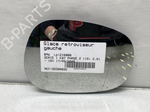 Used Left mirror glass BMW 1 (E87) 116 i (122 hp) 19948864