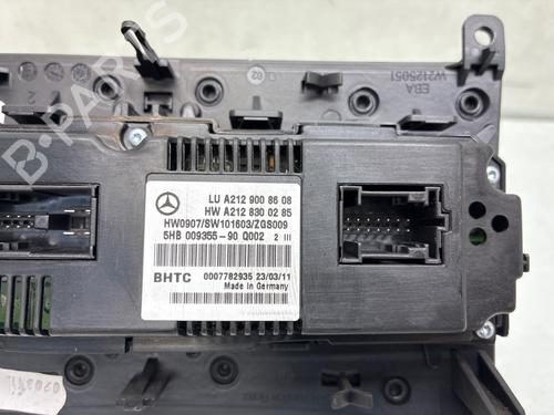 Comando clima Comando clima MERCEDES-BENZ E-CLASS T-Model (S212) E 200 CDI / BlueTEC (212.205, 212.206) (136 hp) 36281215 36281215