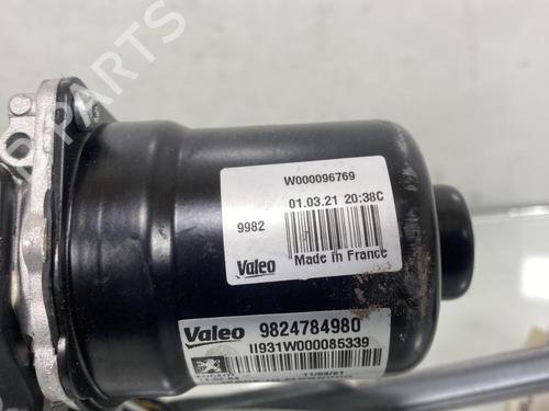Used Front wiper motor Front wiper motor PEUGEOT 208 II (UB_, UP_, UW_, UJ_) 1.2 PureTech 100 (101 hp) 19955620 19955620
