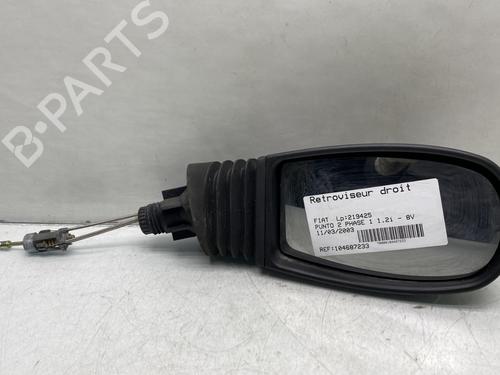 Used Right mirror FIAT PUNTO (188_) 1.2 60 (188.030, .050, .130, .150, .230, .250) (60 hp) 25473756
