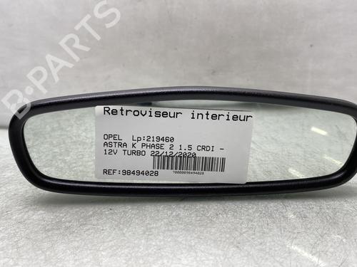 Used Rear mirror OPEL ASTRA K (B16) 1.5 CRDI (68) (122 hp) 22565330