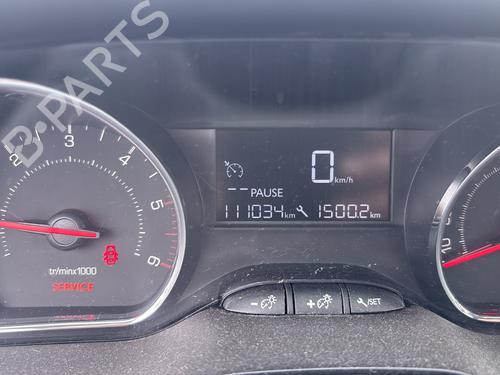 Left front window switch PEUGEOT 208 I (CA_, CC_) 1.4 HDi | BP32441219I27  - Image 22