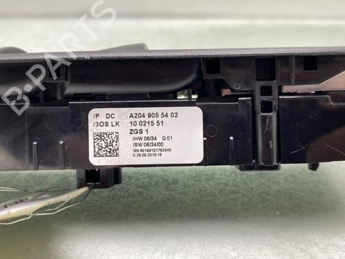 Left front window switch MERCEDES-BENZ C-CLASS (W204) C 200 CDI (204.001) | BP29841375I27
