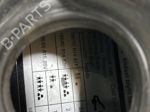 Klapa wlewu paliwa VW FOX Hatchback (5Z1, 5Z3, 5Z4) 1.2 | BP27712029C131 