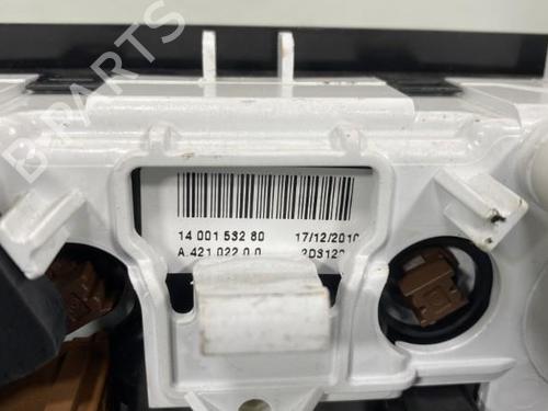 Climate control CITROËN BERLINGO MULTISPACE (B9)  | BP19972676I5 