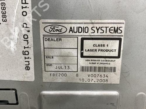Radio FORD MONDEO IV (BA7)  | BP19985624E6 