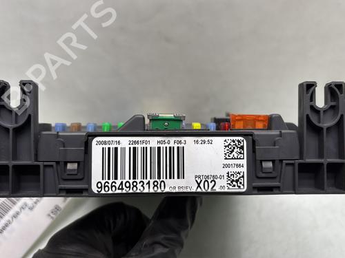 Fuse box PEUGEOT 207 (WA_, WC_) 1.6 HDi | BP30082752E1