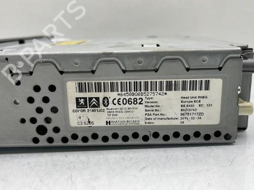 Radio CITROËN C5 III Break (RW_) 1.6 HDi 110 | BP21962856E6 