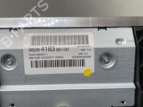 Display monitor PEUGEOT 5008 II (MC_, MJ_, MR_, M4_) 1.5 BlueHDi 130 (MCYHZJ, MCYHZR, MCYHZX) | BP30125944C48