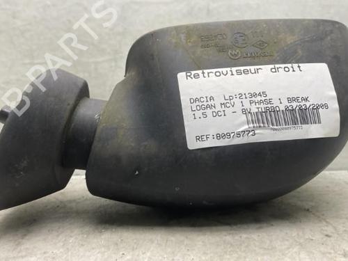 Right mirror DACIA LOGAN MCV (KS_) 1.5 dCi (KS0W) | BP19952280C27