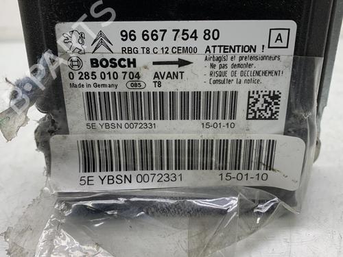 ECU airbags PEUGEOT 3008 I MPV (0U_) 1.6 HDi | BP19975004M53 