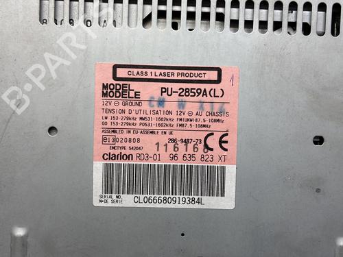 Used Radio Radio PEUGEOT 206 Hatchback (2A/C) [1998-2012] 33742688 33742688