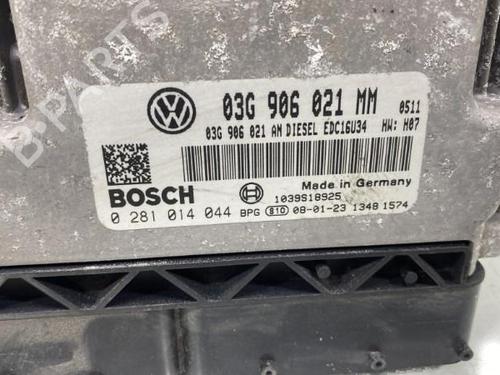 Used Engine control unit (ECU) VW TOURAN (1T1, 1T2) 1.9 TDI (105 hp) 21196899