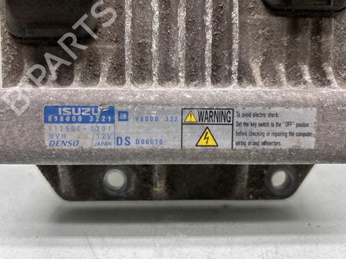 Engine control unit (ECU) OPEL MERIVA A MPV (X03) 1.7 CDTI (E75) | BP31602112M57 - Image 2