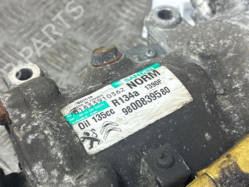 Used AC compressor AC compressor PEUGEOT 3008 I MPV (0U_) 1.6 HDi (114 hp) 39984392 39984392