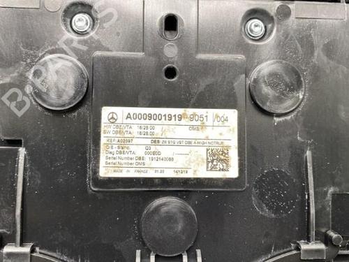 Used Interior roof light Interior roof light MERCEDES-BENZ CLA Shooting Brake (X118) CLA 180 (118.684) (136 hp) 19948697 19948697