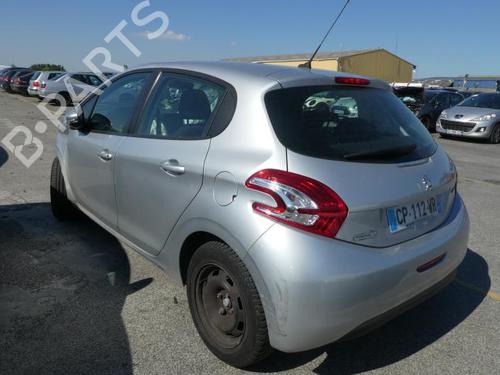 Right sun visor PEUGEOT 208 I (CA_, CC_) 1.2 VTI 82 | BP20000225I2 