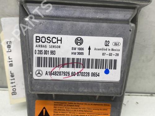 ECU airbags MERCEDES-BENZ M-CLASS (W164) ML 280 CDI 4-matic (164.120) | BP19990572M53 