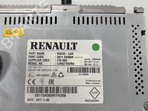 Radio RENAULT CLIO IV (BH_) 1.5 dCi 75 | BP29939966E6 