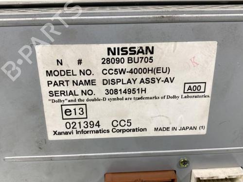 Display monitor NISSAN ALMERA TINO (V10)  | BP20019540C48 