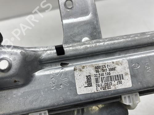 Rear left window mechanism PEUGEOT 208 I (CA_, CC_) 1.2 VTI 82 | BP28603716C24 