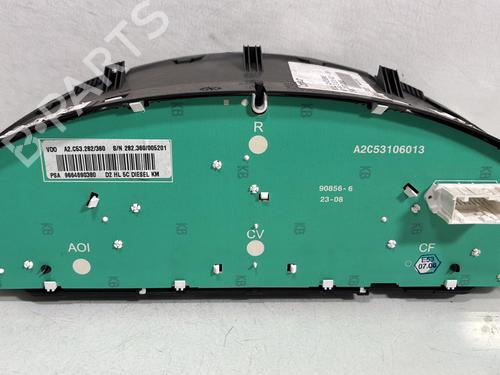 Instrument cluster PEUGEOT 407 (6D_) 2.0 HDi (6DRHRH) | BP27355678C47 