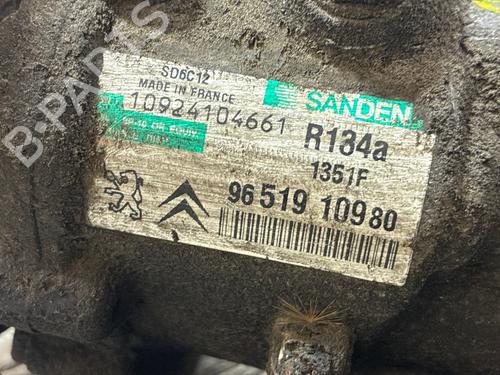 Used AC compressor AC compressor PEUGEOT 307 (3A/C) 1.6 HDi 110 (109 hp) 39753540 39753540