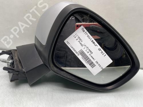 Spiegel buiten rechts CITROËN C4 II (NC_) 1.6 HDi 90 (92 hp) 24501667