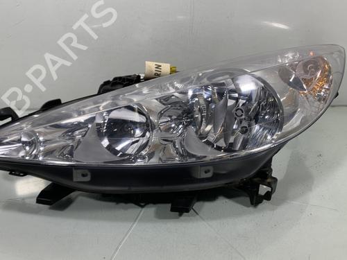 Used Left headlight PEUGEOT 207 SW (WK_) 1.6 HDi (90 hp) 31185338