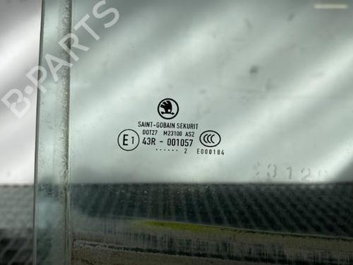 Rear right door window SKODA FABIA II (542) 1.6 TDI | BP19990551C21 
