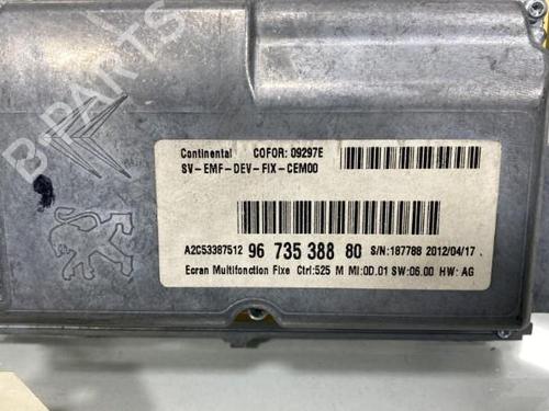 Used Display monitor CITROËN C3 II (SC_) 1.4 HDi 70 (SC8HZC, SC8HR0, SC8HP4) (68 hp) 21960234