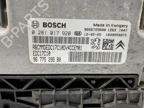 Used Engine control unit (ECU) PEUGEOT 208 I (CA_, CC_) 1.4 HDi (68 hp) 22314569